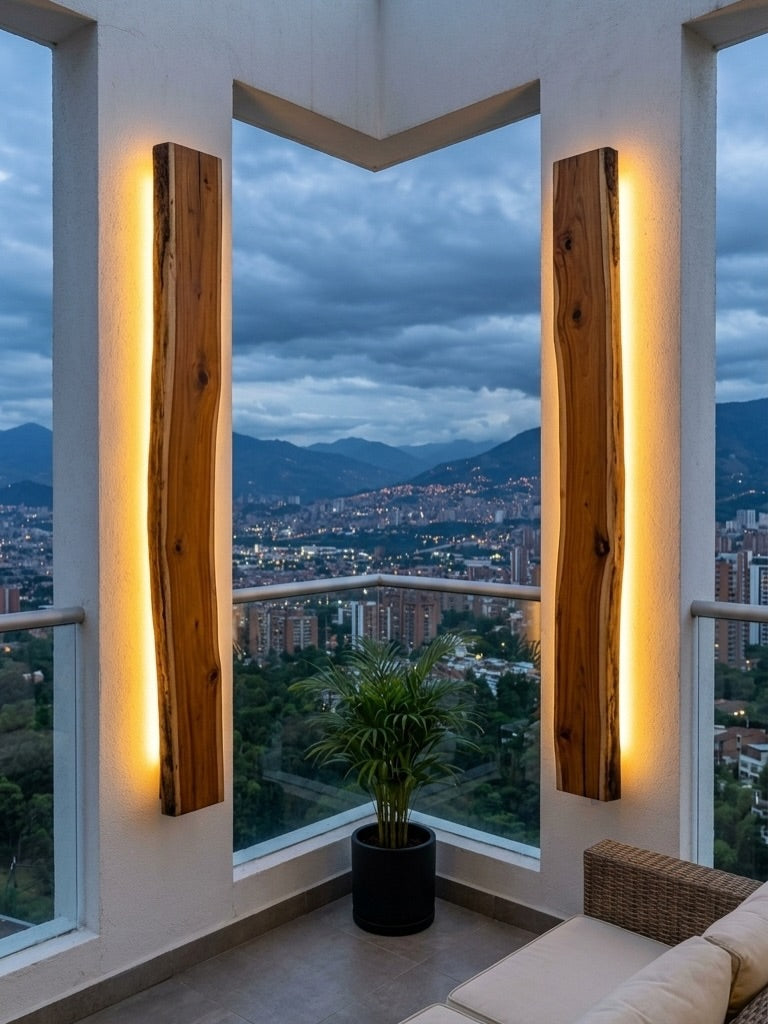 Lámpara Línea Infinita, Beta Lab Medellín